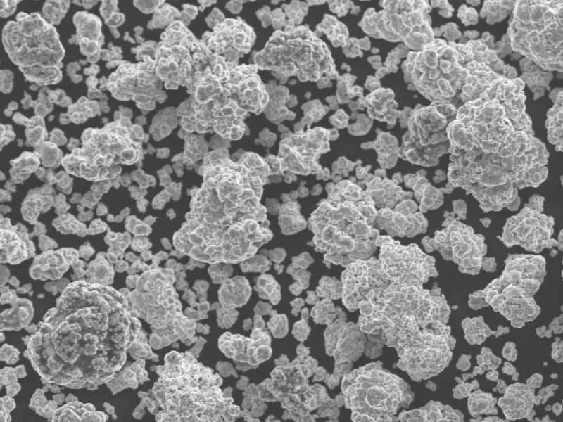 Nickel Powder OH903 at 500 times magnification