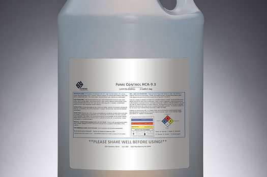 Bottle of Fume Control HCA-9.3